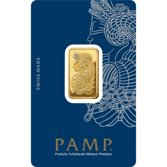 SWISS- Minted Bar - Rectangle Gold