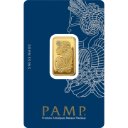 SWISS- Minted Bar - Rectangle Gold
