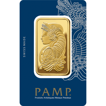 SWISS- Minted Bar - Rectangle Gold